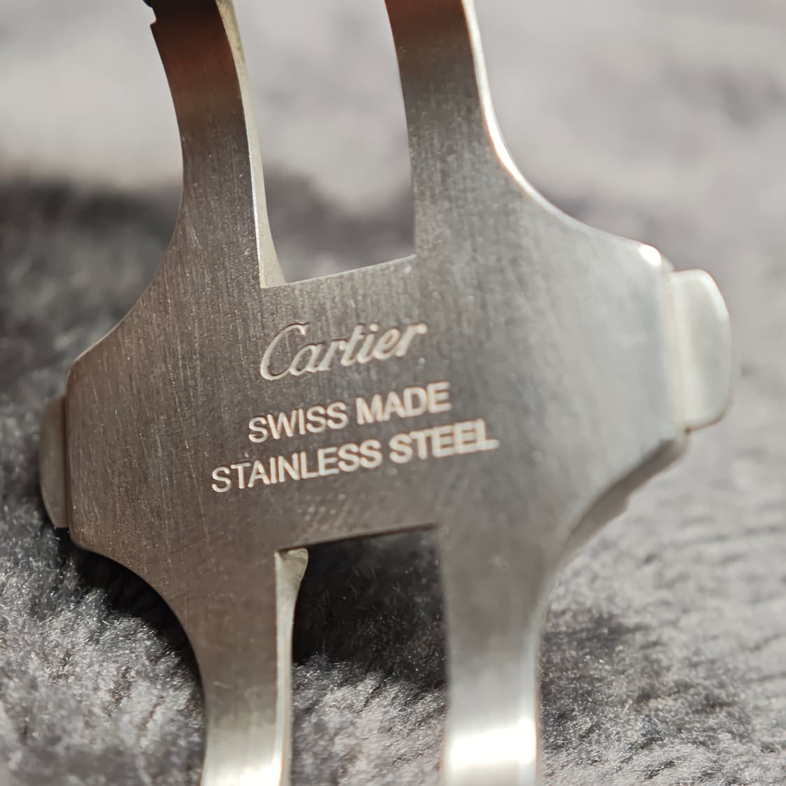 [정품] 까르띠에 산토스 100 XL Ref.2656 자동 스틸 38mm 상품이미지9