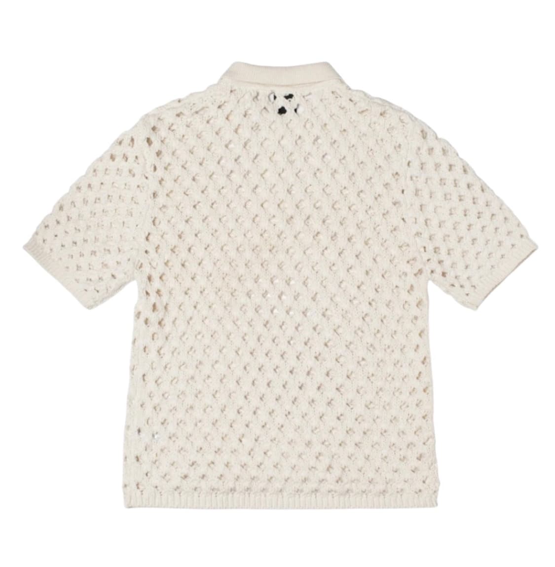 스투시 빅 메쉬 폴로 스웨터 아이보리 상품이미지2