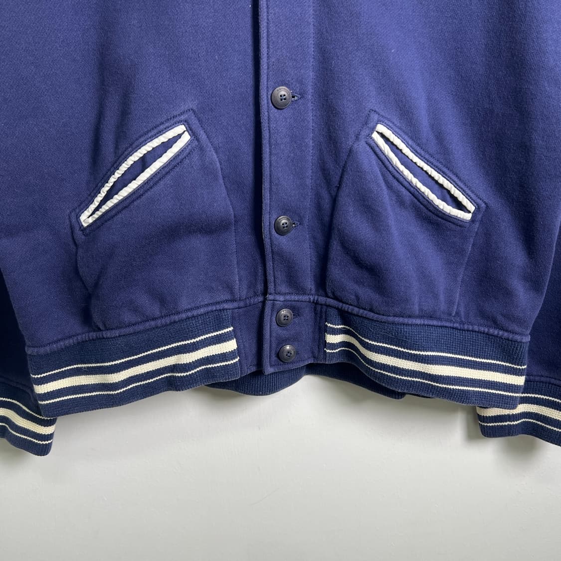 폴로 랄프로렌 RL67 베이스볼 바시티 자켓 XL 상품이미지5