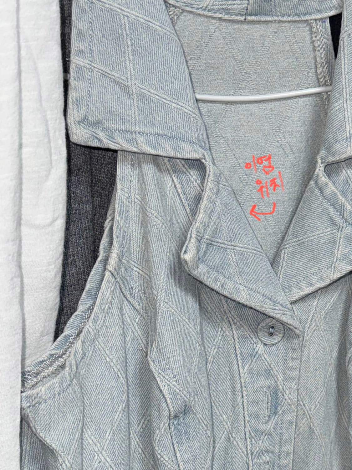 palejade jacquard halter dress lightblue 상품이미지5