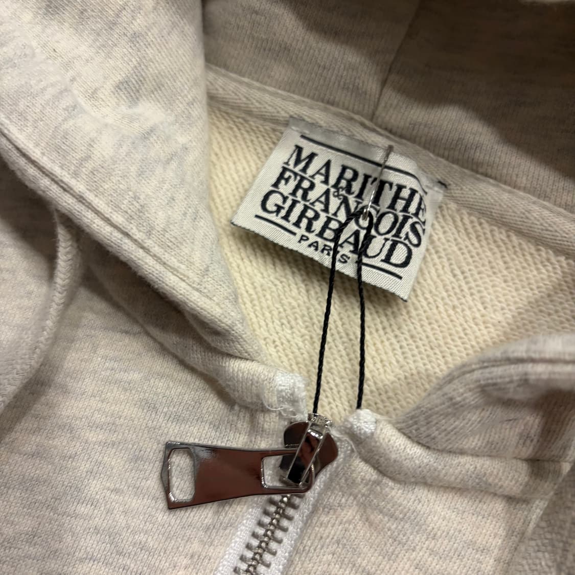 마리떼 프랑소와저버 후드집업 오트밀 아이보리 C793 상품이미지5