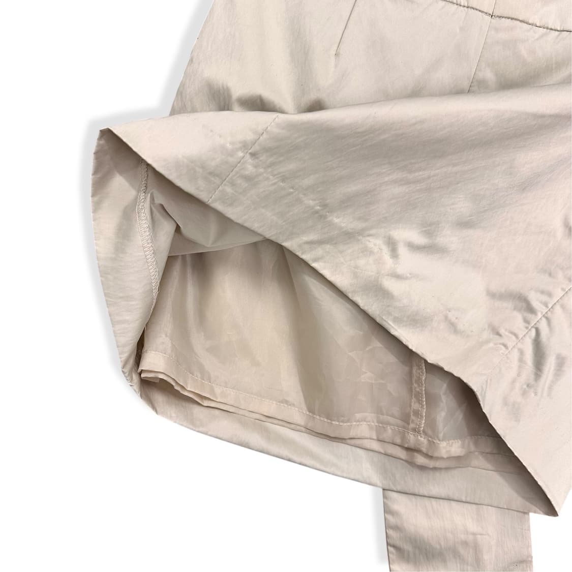 Beige Belted Midi Skirt 상품이미지7