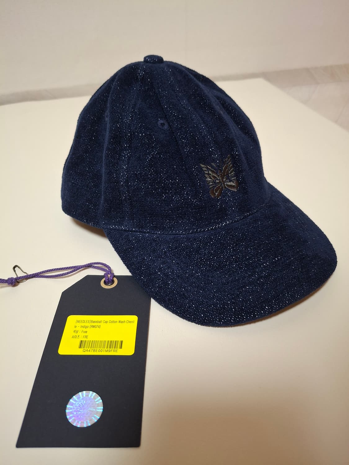 니들스 인디고 볼캡 상품이미지1