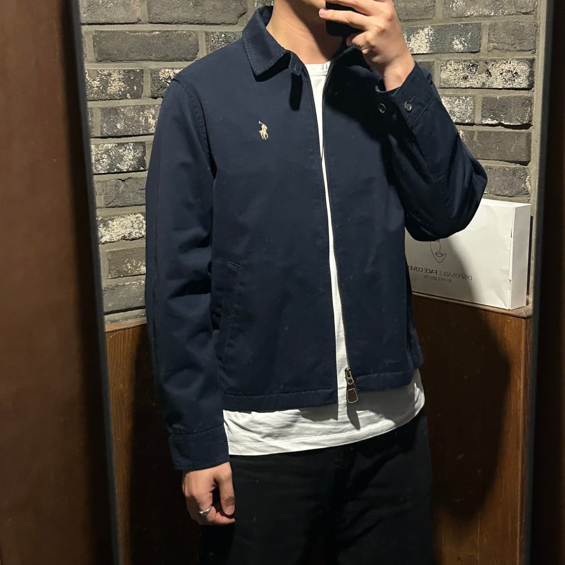 M) 폴로 랄프로렌 클래식 해링턴 베이포트 자켓 네이비 상품이미지9