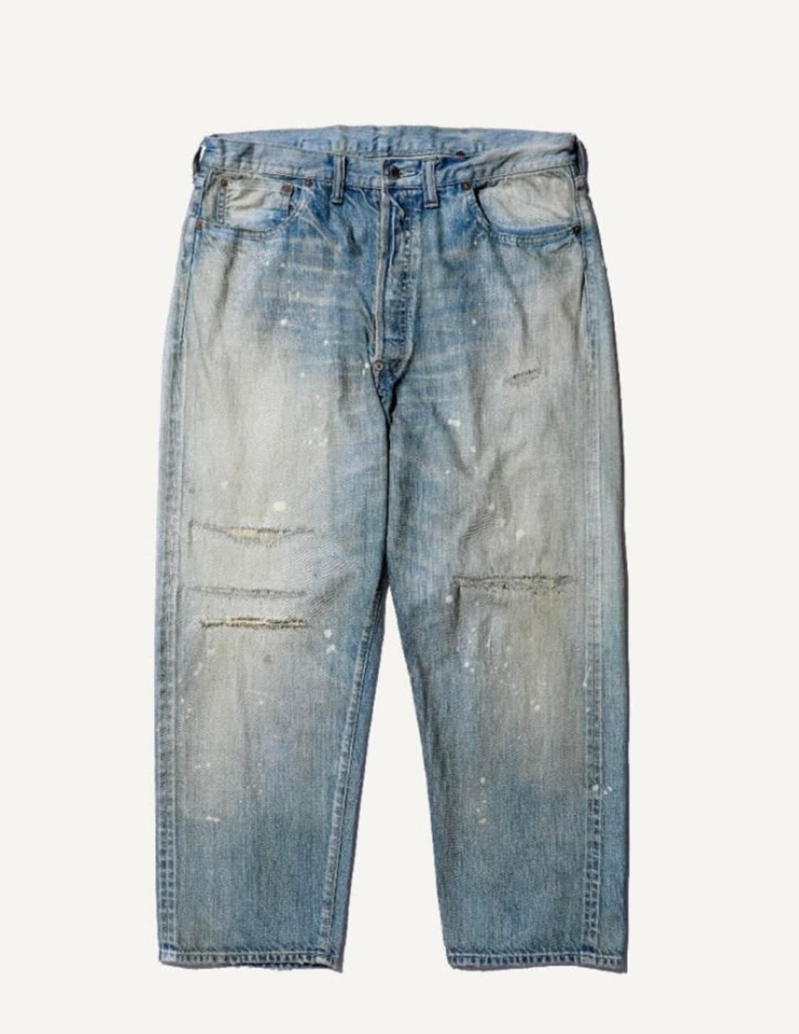 아프레쎄 25aw no.37 블리치 데님 (34×30) 상품이미지1