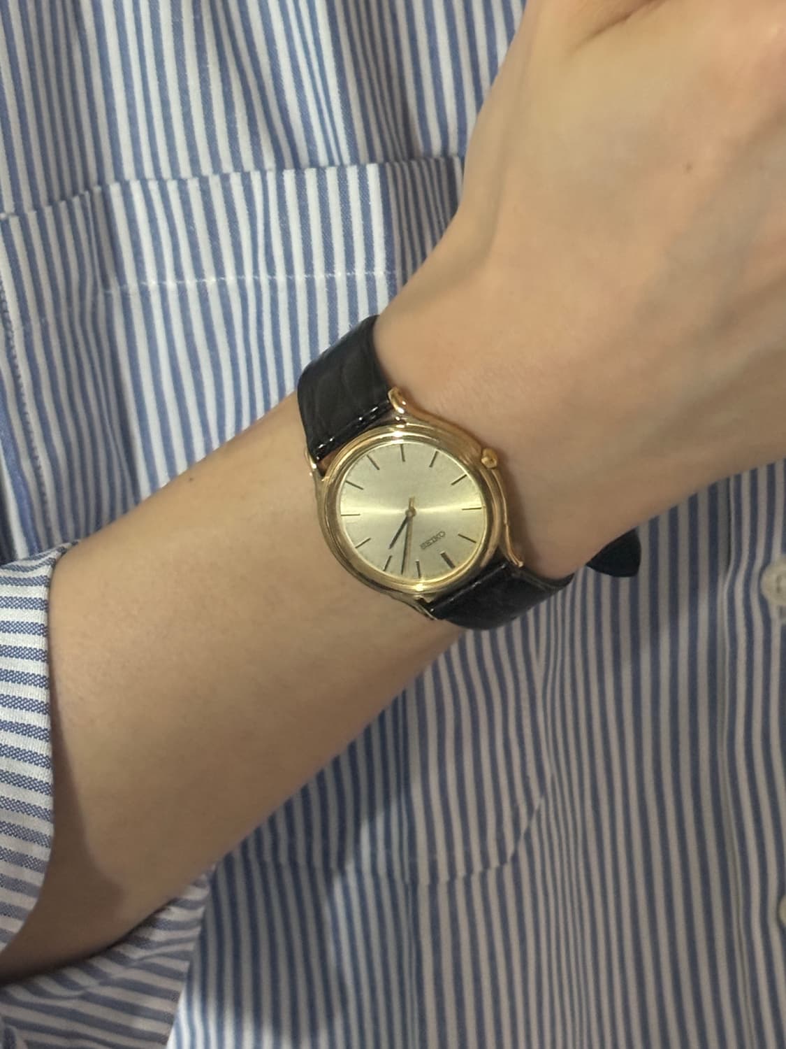 SEIKO 빈티지 쿼츠 시계 상품이미지5