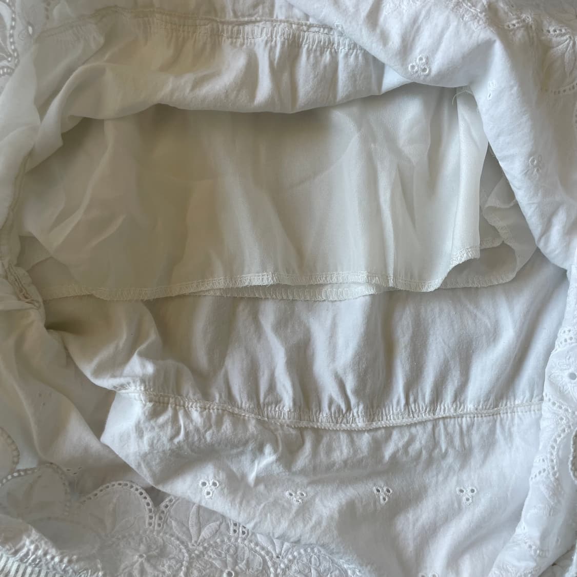 프렌치 코튼 자수 롱 드레스 원피스 상품이미지6