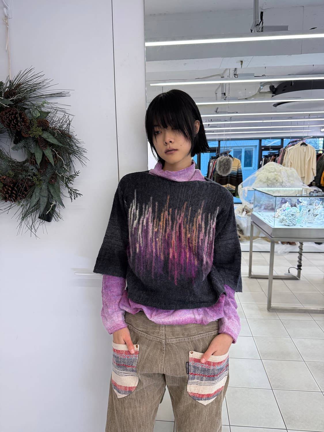 ethnic knit 상품이미지1