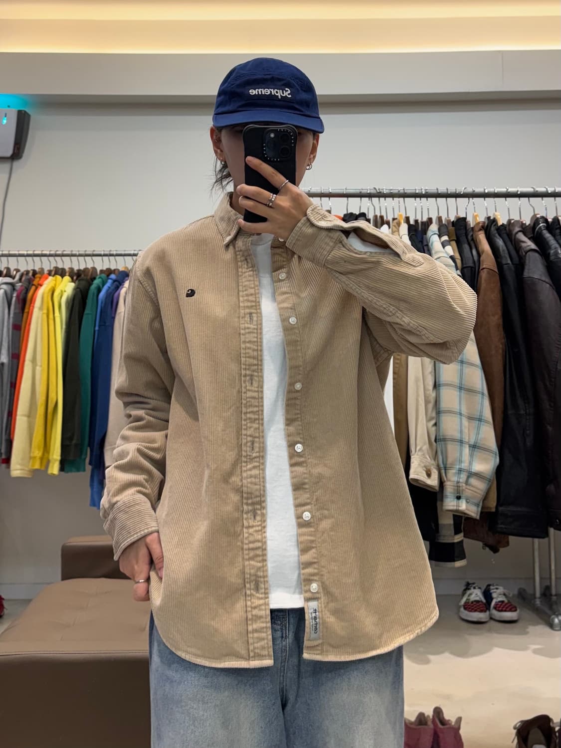 칼하트 wip 매디슨 코듀로이 셔츠 상품이미지7