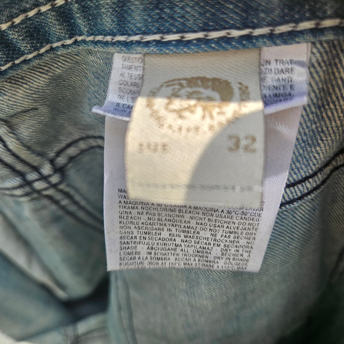 디젤 플레어핏 데님 팬츠 상품이미지6