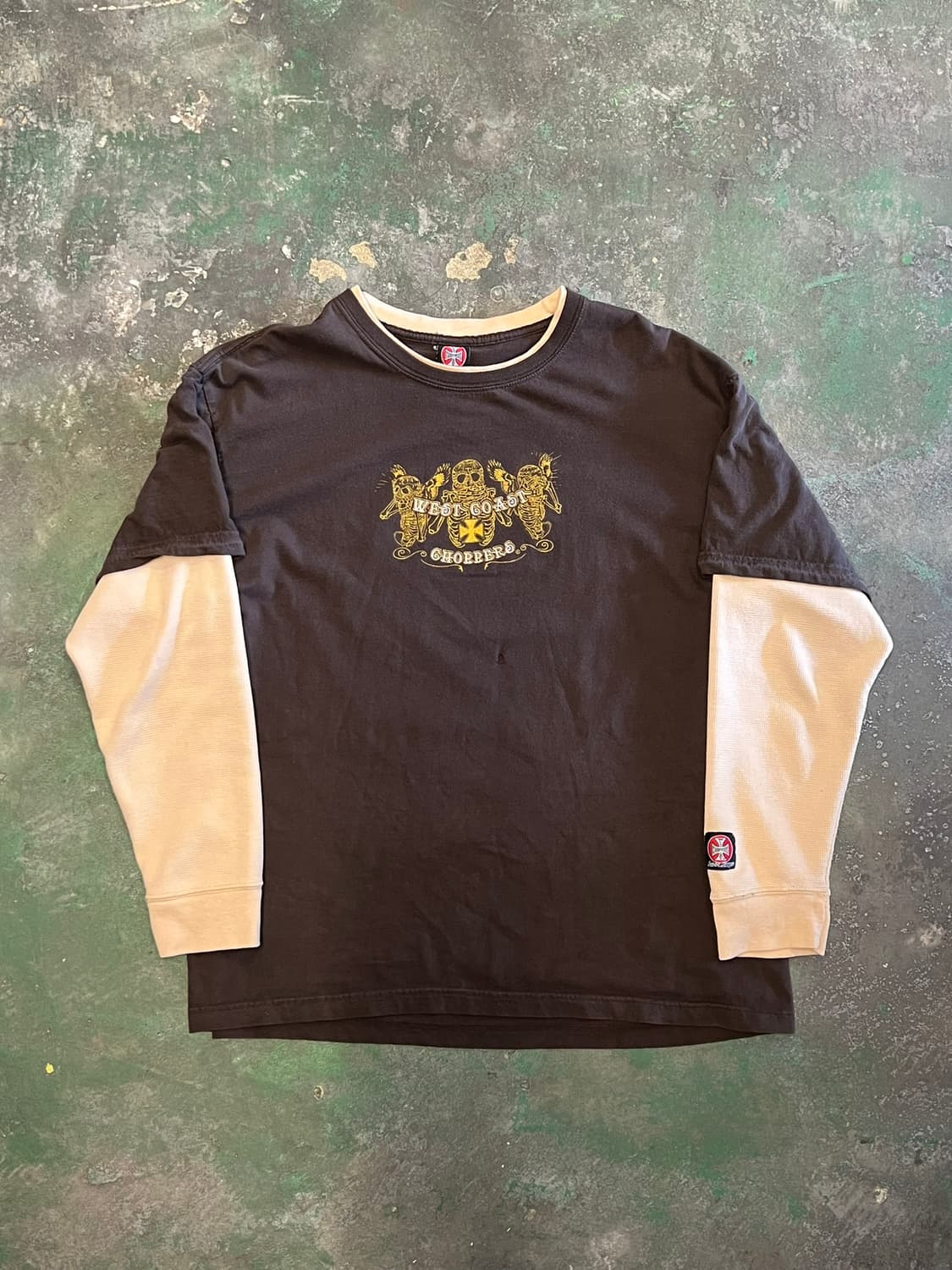 00's [XL] 웨스트코스트차퍼스 레이어드 써멀 롱슬리브 바이크 빈티지 상품이미지1