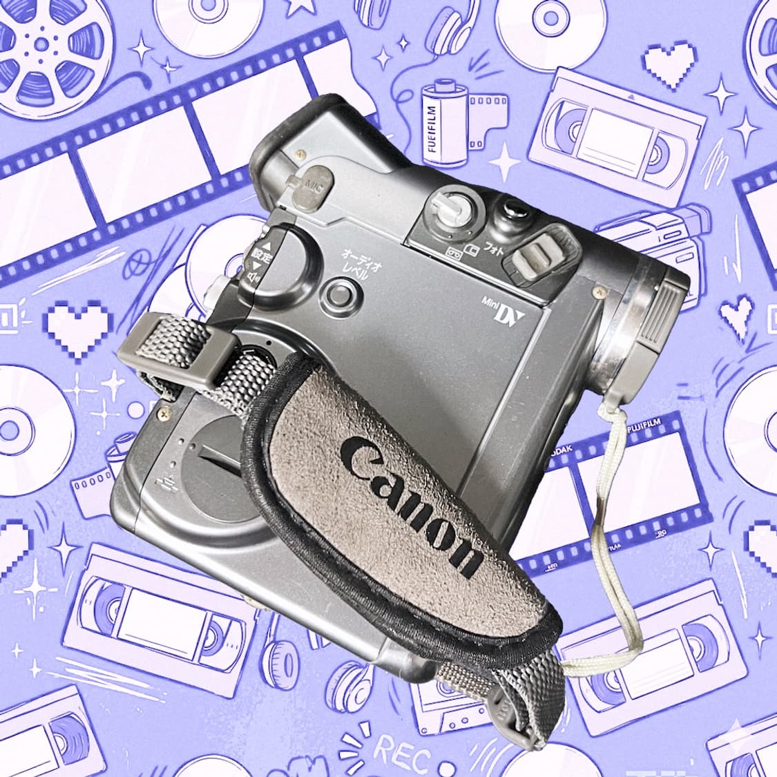 Canon ixy dv m2 6mm 캠코더 (테이프리스 개조 가능) 상품이미지3