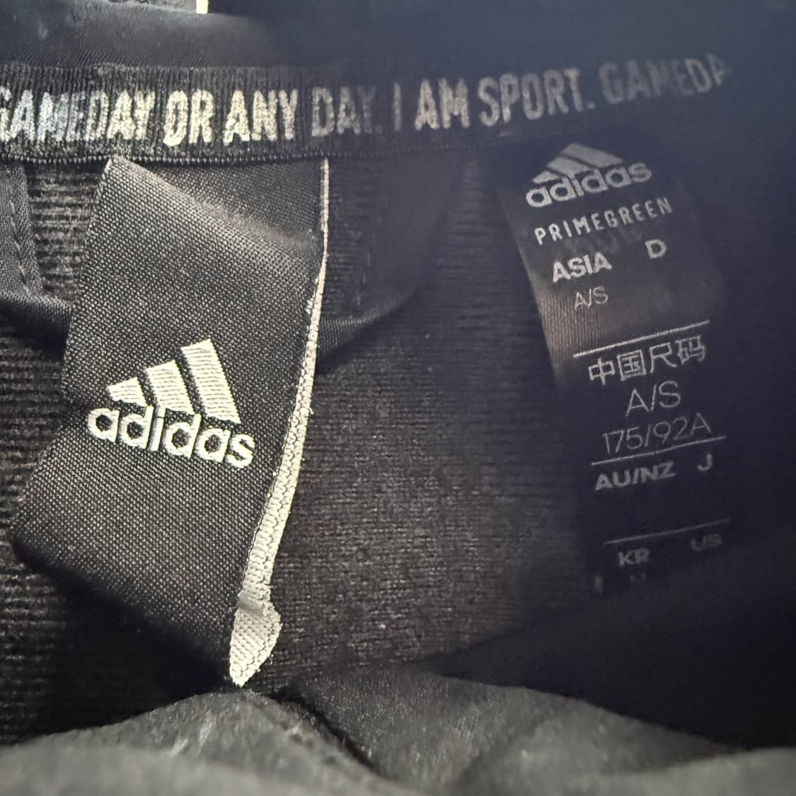 (M) 아디다스 247 윈드 바람막이 자켓 블랙 상품이미지3