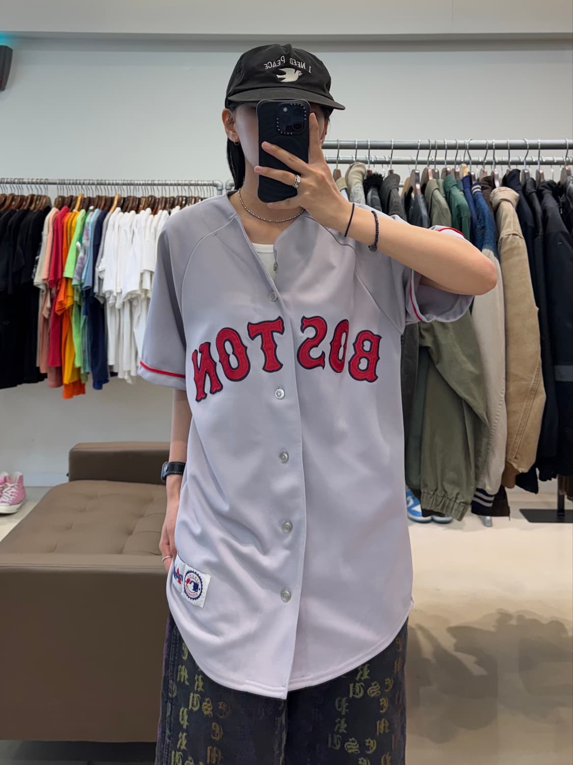 마제스틱 보스턴 레드삭스 져지 상품이미지5