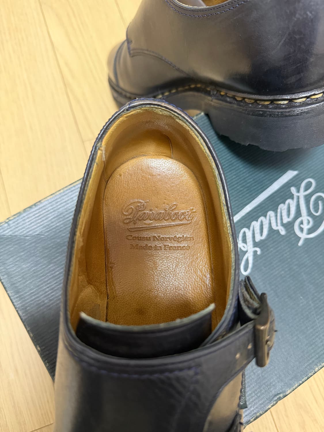 파라부트 윌리엄 네이비(LIS NUIT) UK 6 사이즈 상품이미지5