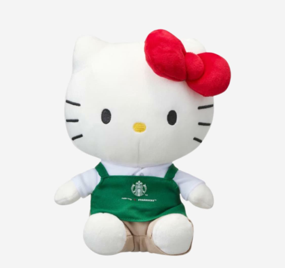 헬로키티 스타벅스 인형 상품이미지1
