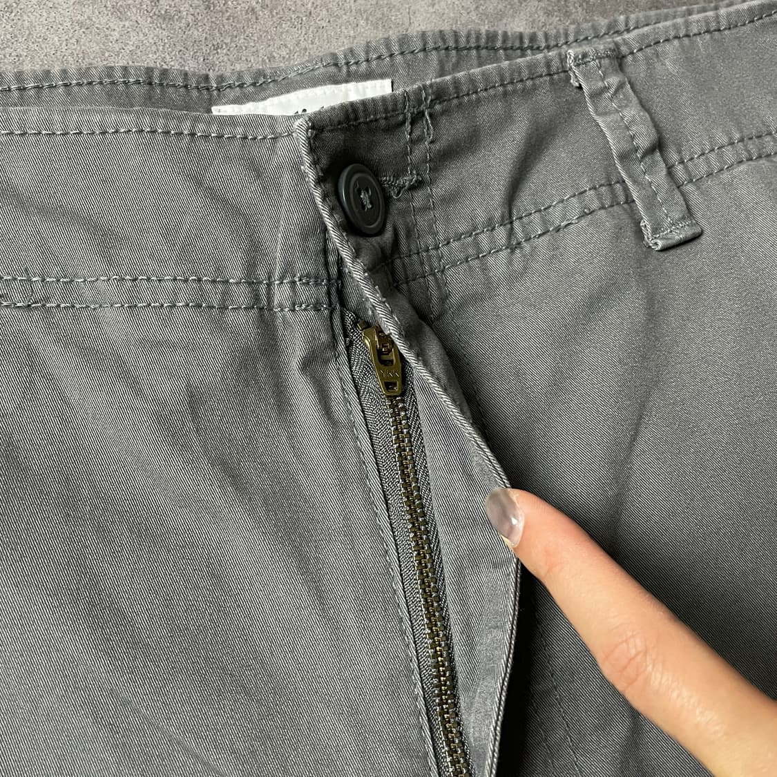 GOODFELLOW & CO. 그레이 카고 하프 팬츠 A00785 상품이미지3