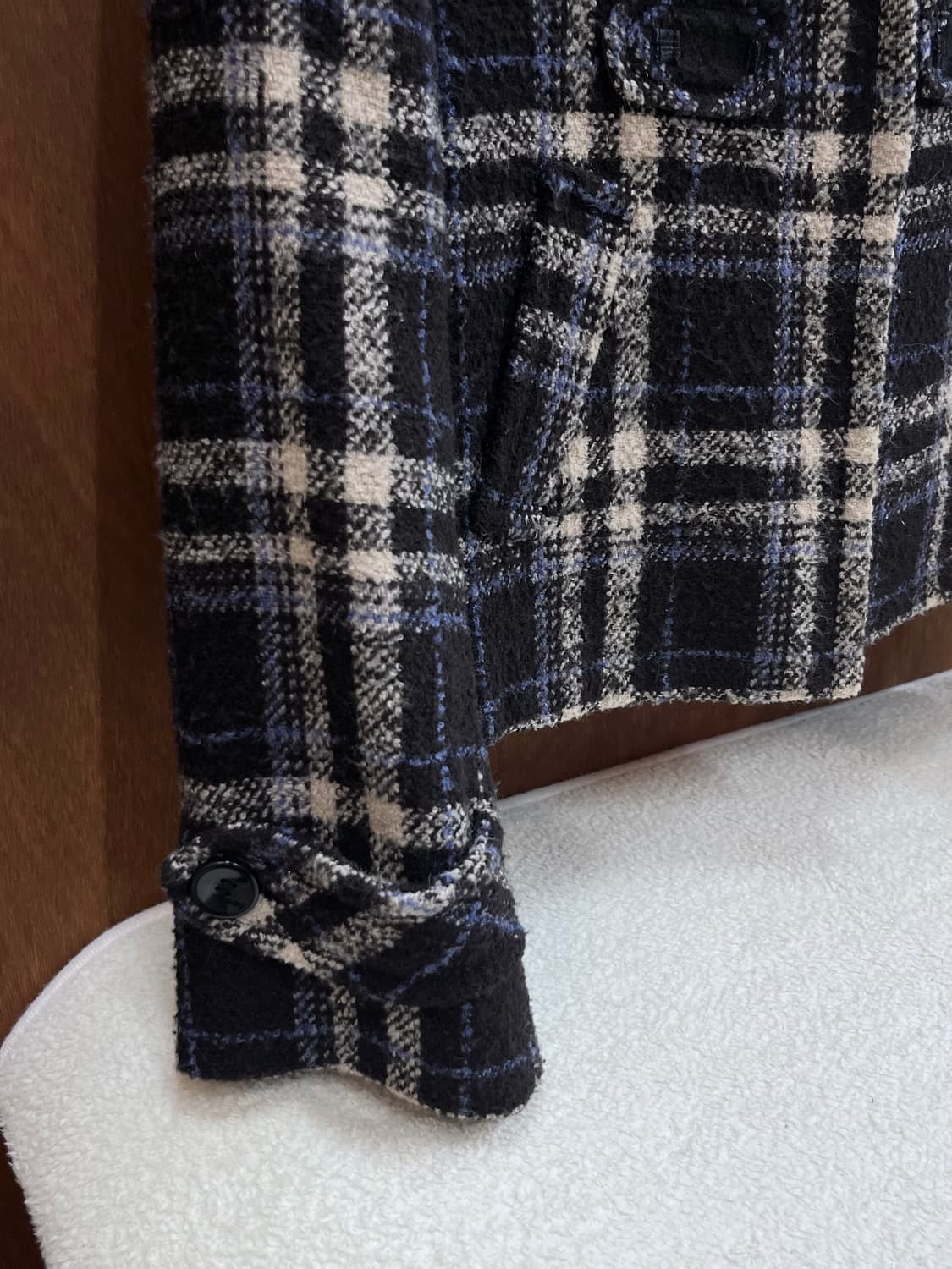 VIVA PRESTO 퍼 시어링 울 자켓  상품이미지10