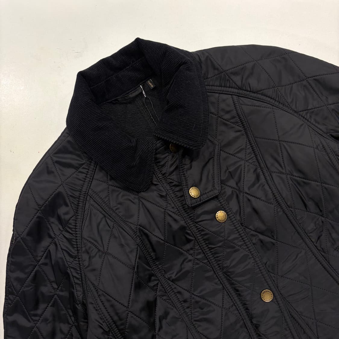 [38] 바버 애넌데일 블랙 퀼팅 자켓 블랙 B281 상품이미지3