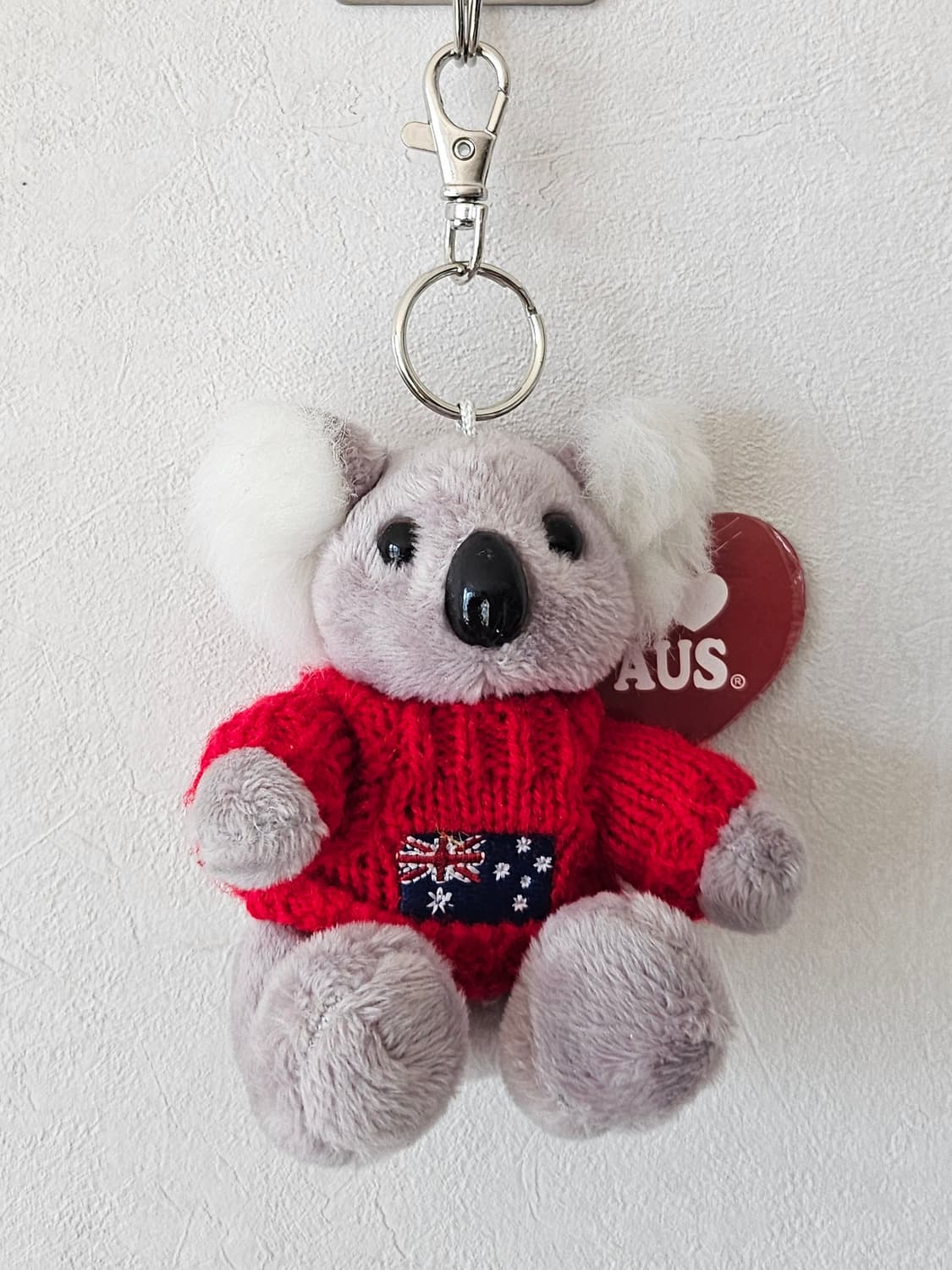 호주 멜번 시드니 여행 기념 코알라 니트 키링 (새상품) 상품이미지1