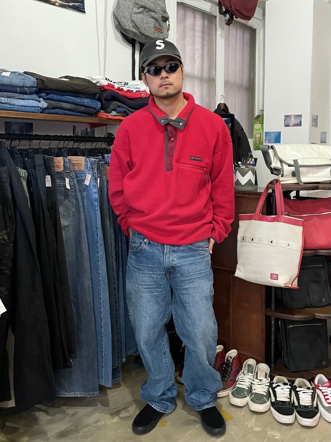 Columbia 컬럼비아 하프 스냅 플리스 XL 상품이미지2