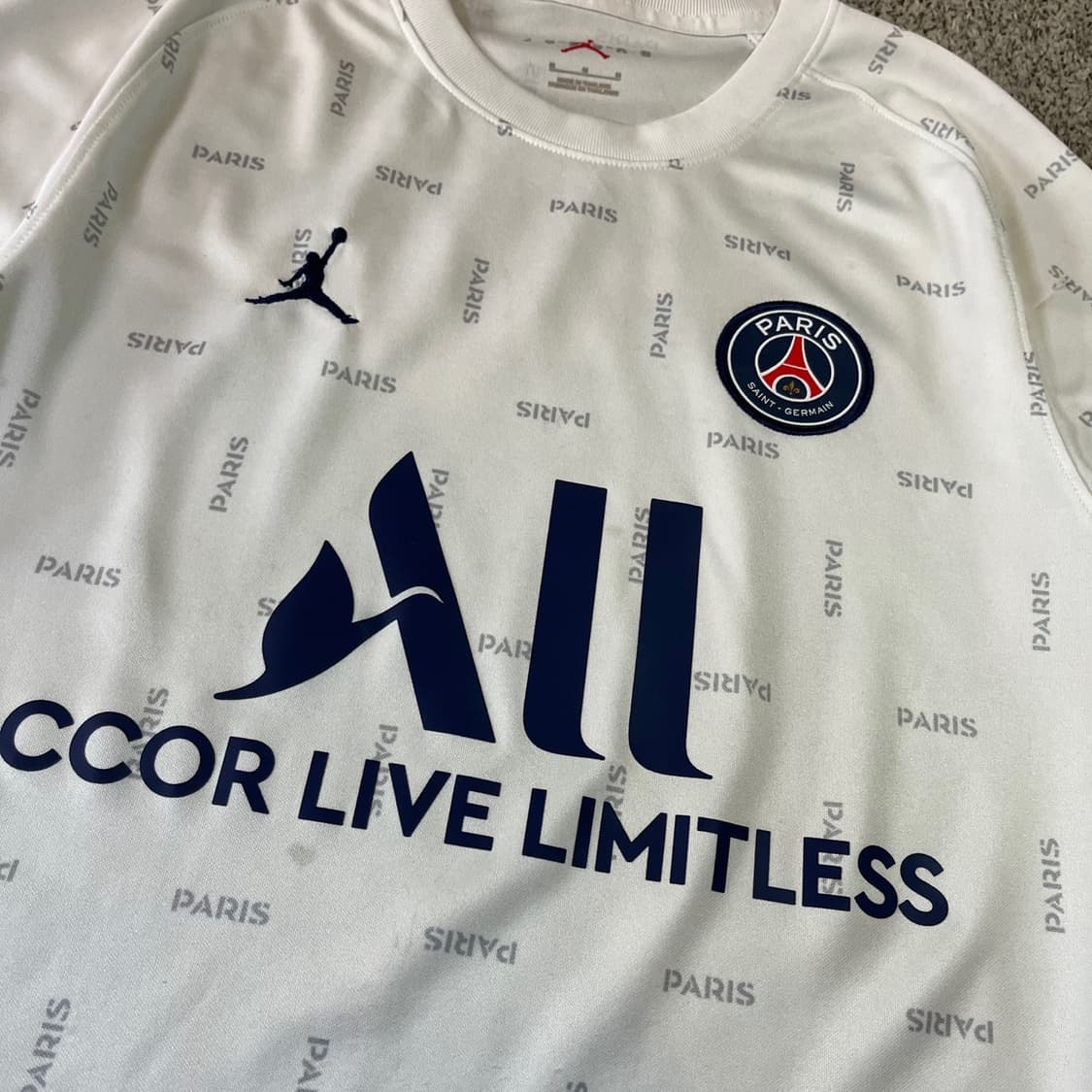나이키 조던 파리생제르망 트레이닝 유니폼 상품이미지2