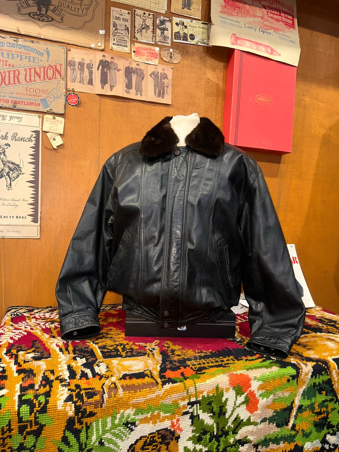 ( XL-2XL ) 가죽자켓 봄버자켓 레더자켓 항공점퍼 a2가죽자켓 상품이미지1