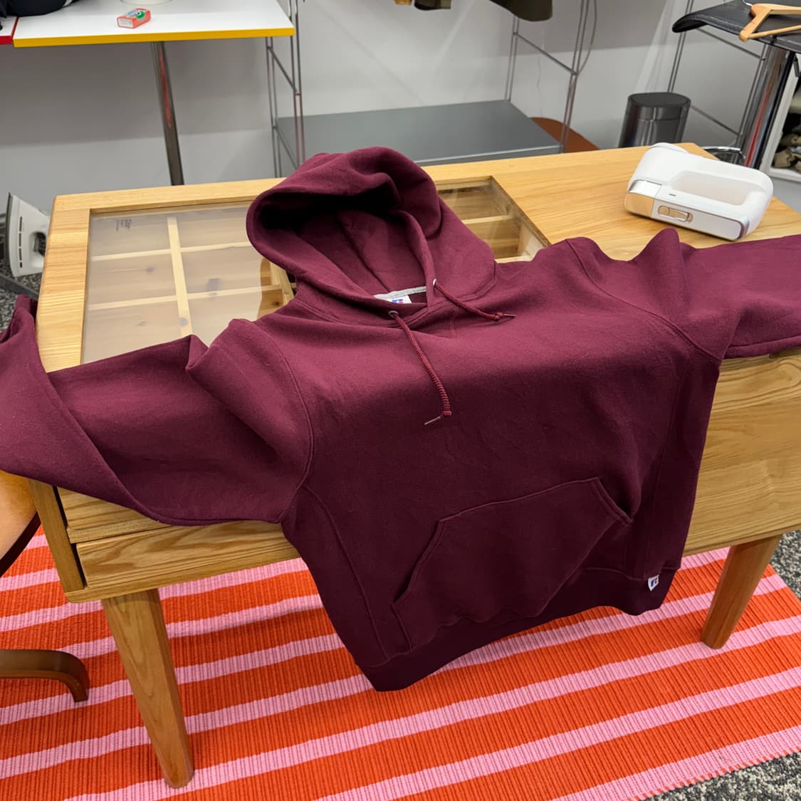 러셀 빈티지 스웻 후드티 (S)   상품이미지1