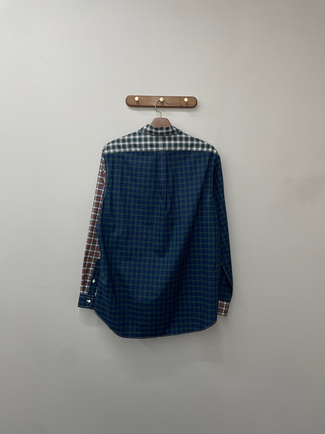 폴로랄프로렌 패치워크 체크 셔츠 H599 상품이미지4