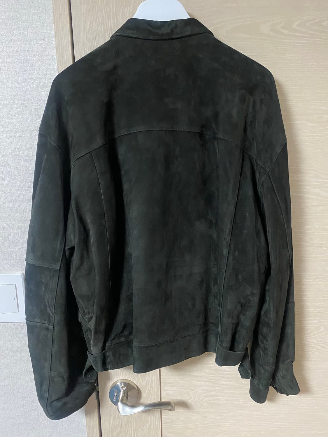 [3] 폴리테루 스웨이드 자켓 딥 차콜 상품이미지3