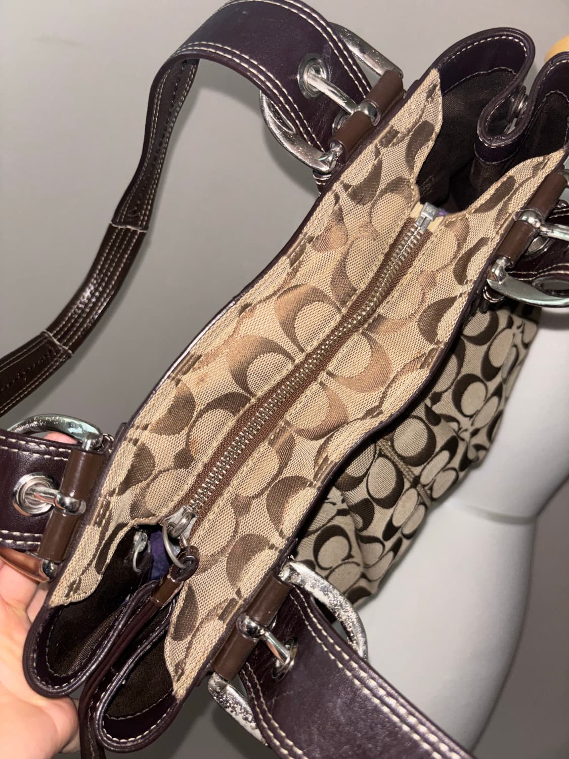 Coach signature shoulder bag 상품이미지5