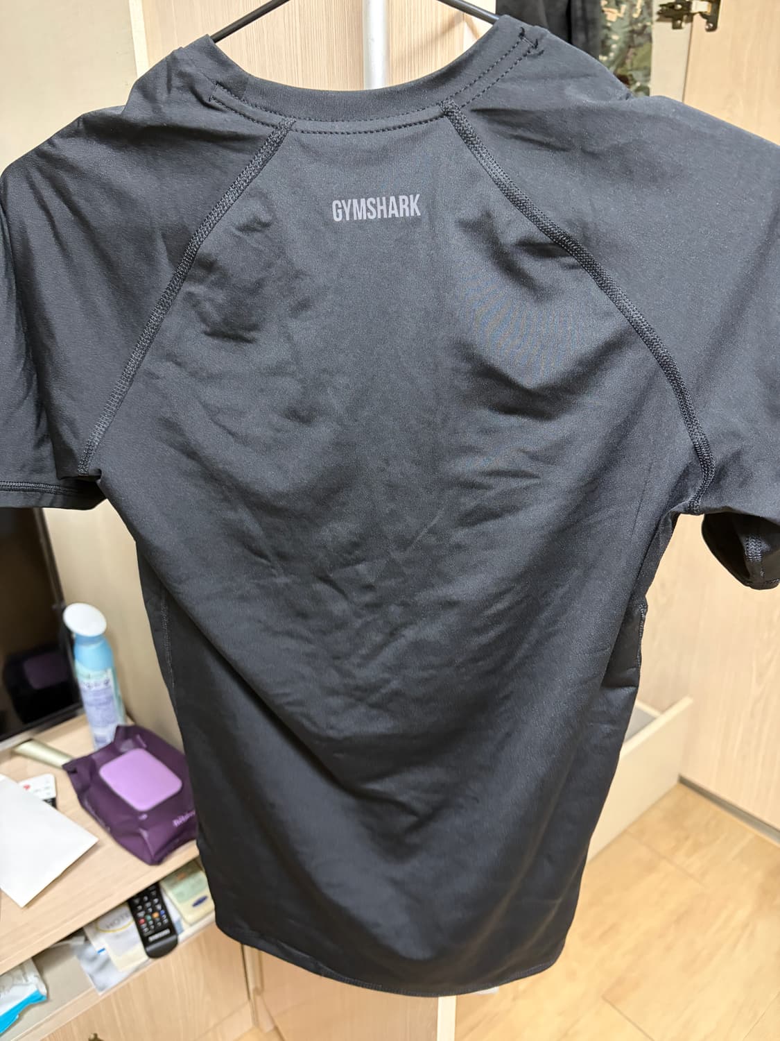 Gymshark 짐샤크 엘리멘트 베이스레이어 컴프레션 블랙 S 상품이미지2