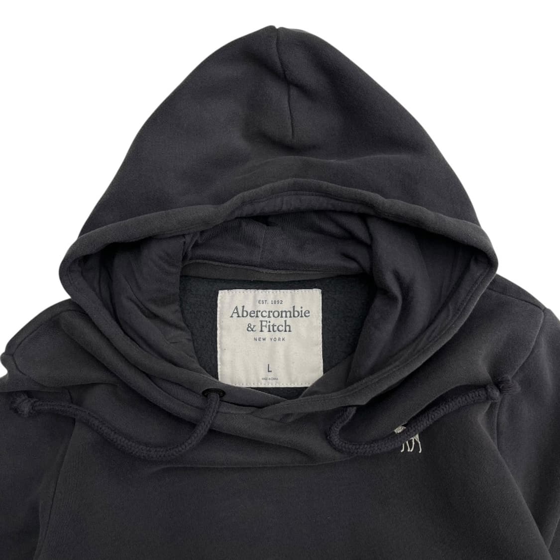 아베크롬비 순록로고 차콜 후드 L 상품이미지5
