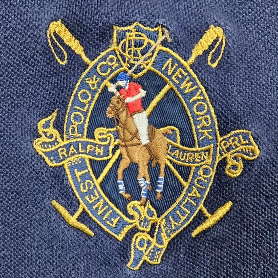 폴로 집업 니트 상품이미지5