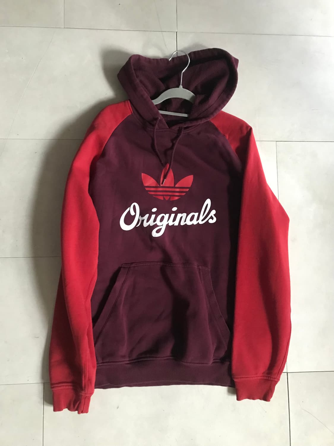 아디다스 버건디 나그랑 후드티 상품이미지8