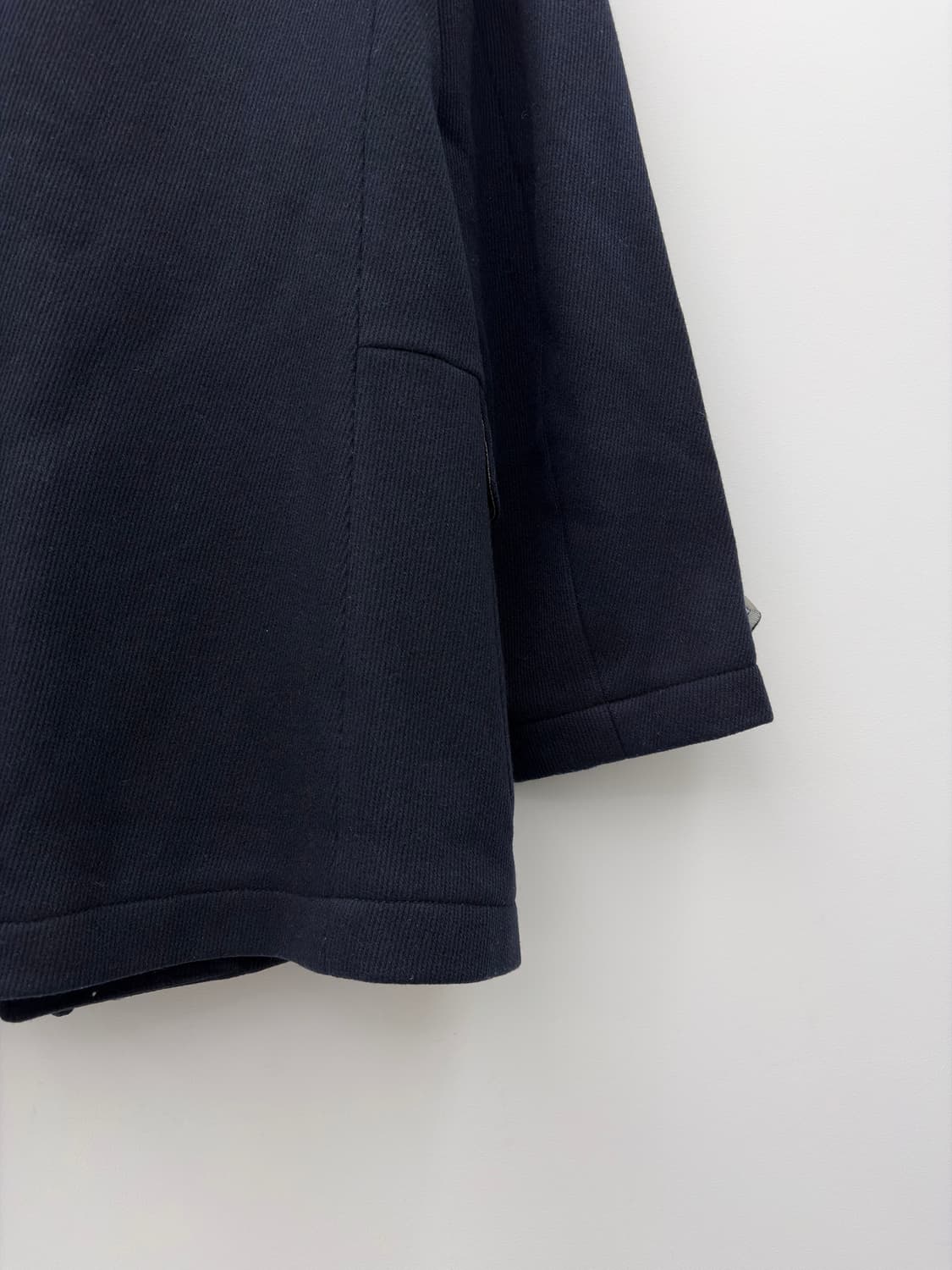 ITALIAN FABRIC NAVY COAT 상품이미지8