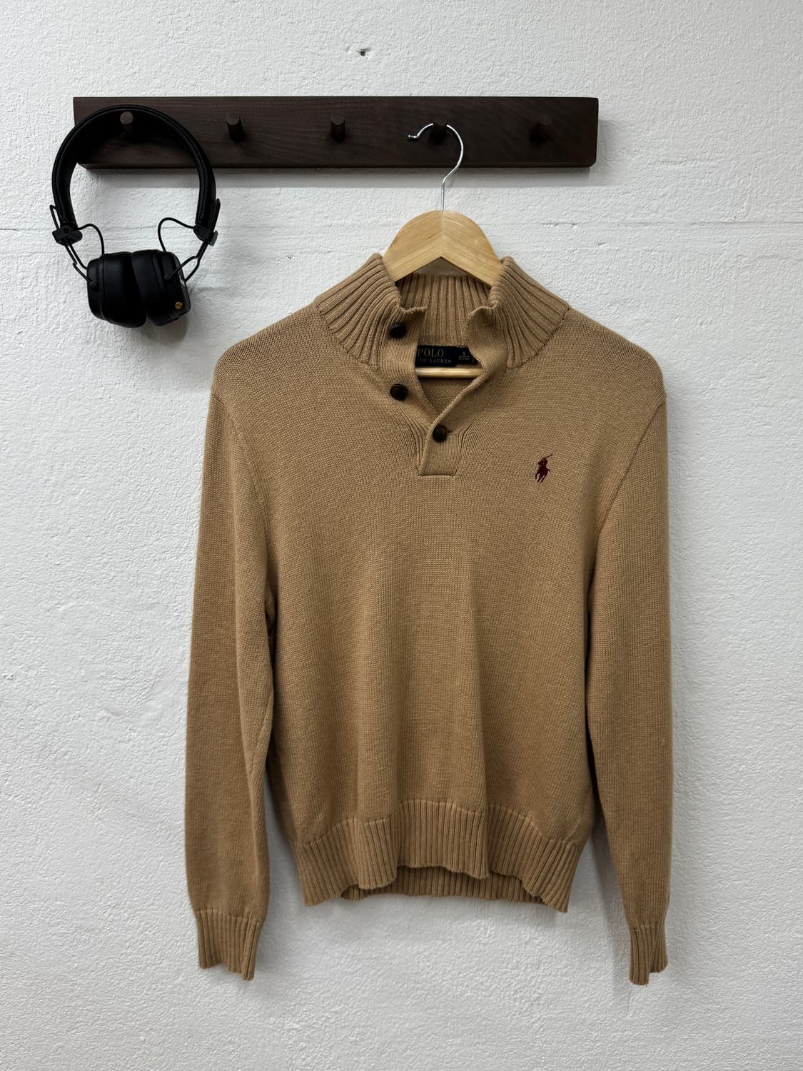 폴로 버튼 아노락 니트(T28) 상품이미지1