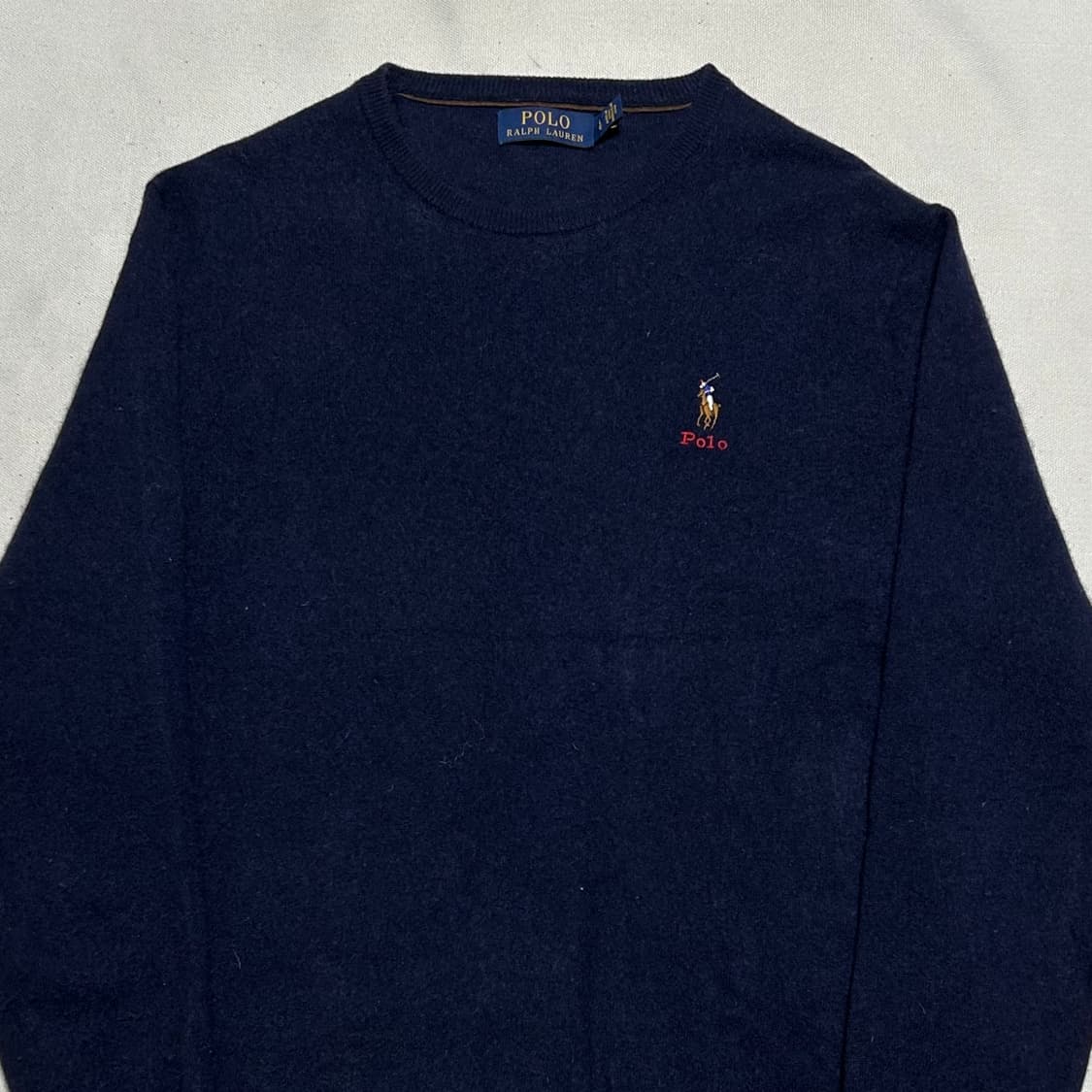 L 폴로랄프로렌 네이비 울 니트 상품이미지1