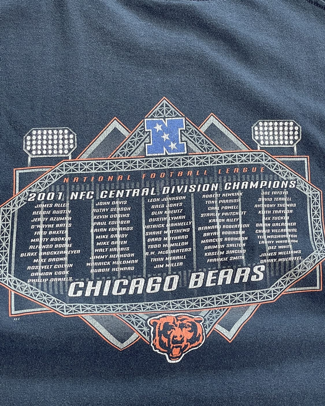 00s Faded NFL Chicago Bears Champs T 상품이미지9