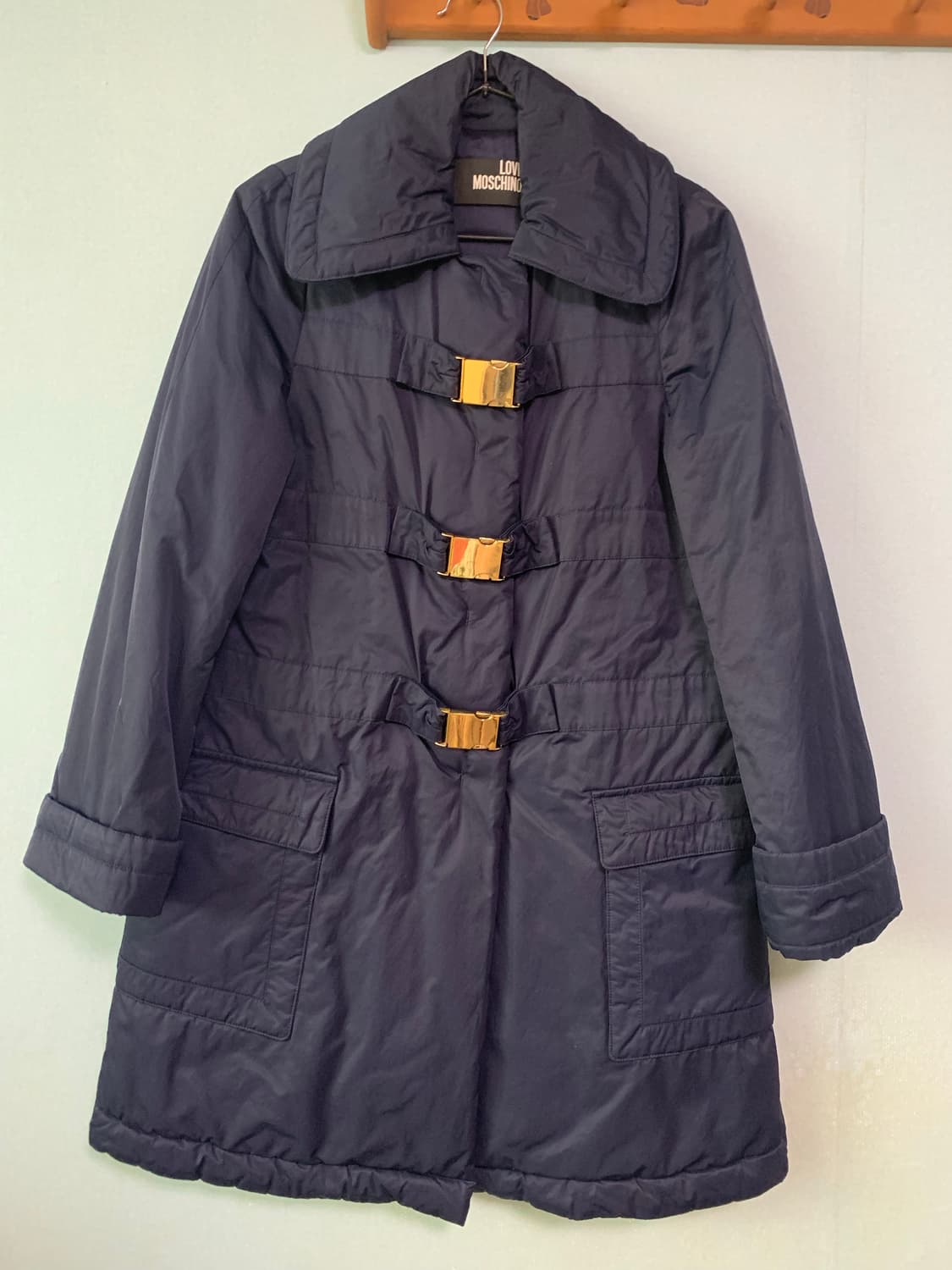 모스키노 패딩 네이비 상품이미지1