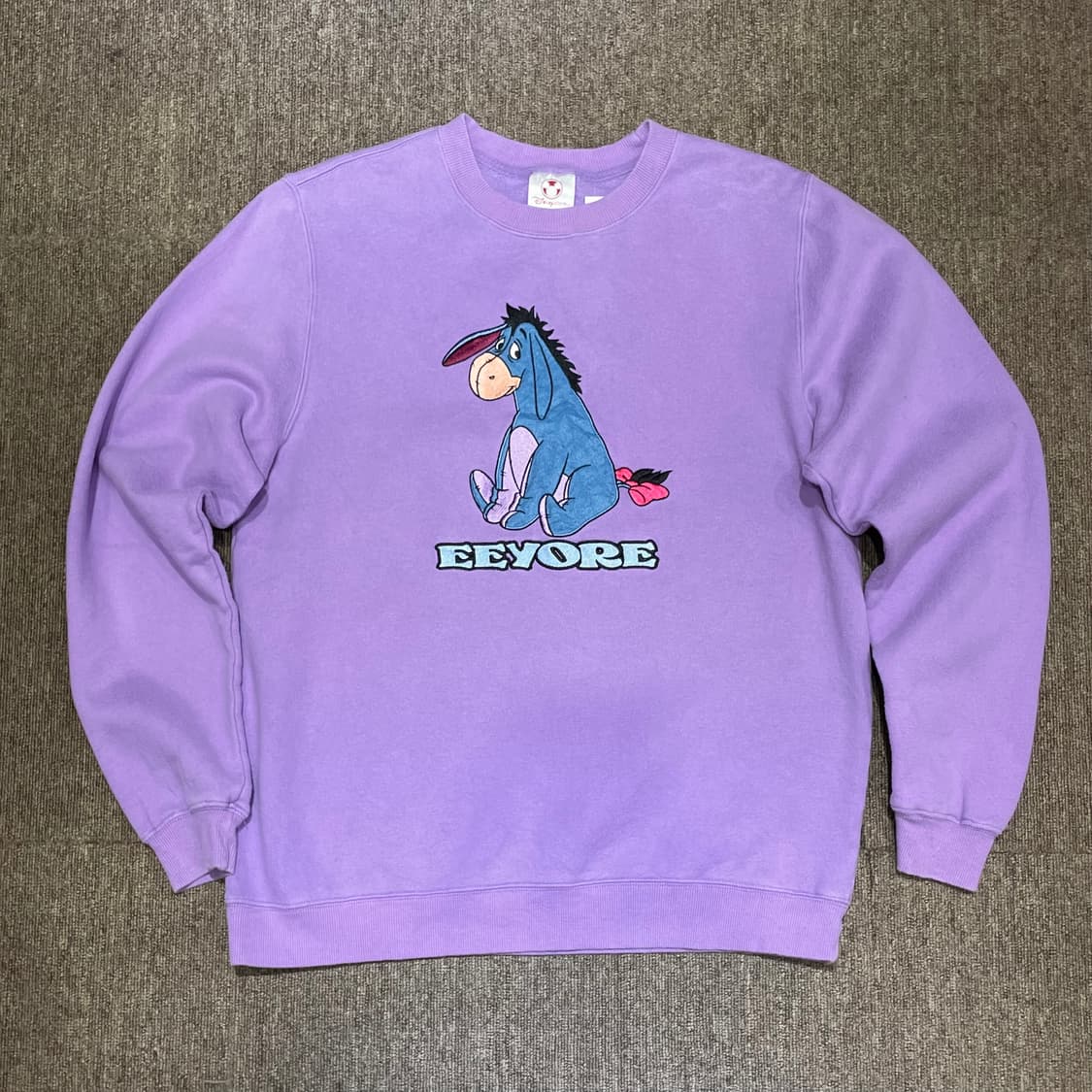 (M) Disney 디즈니 곰돌이 푸 이요르 맨투맨 스웻 셔츠 상품이미지1