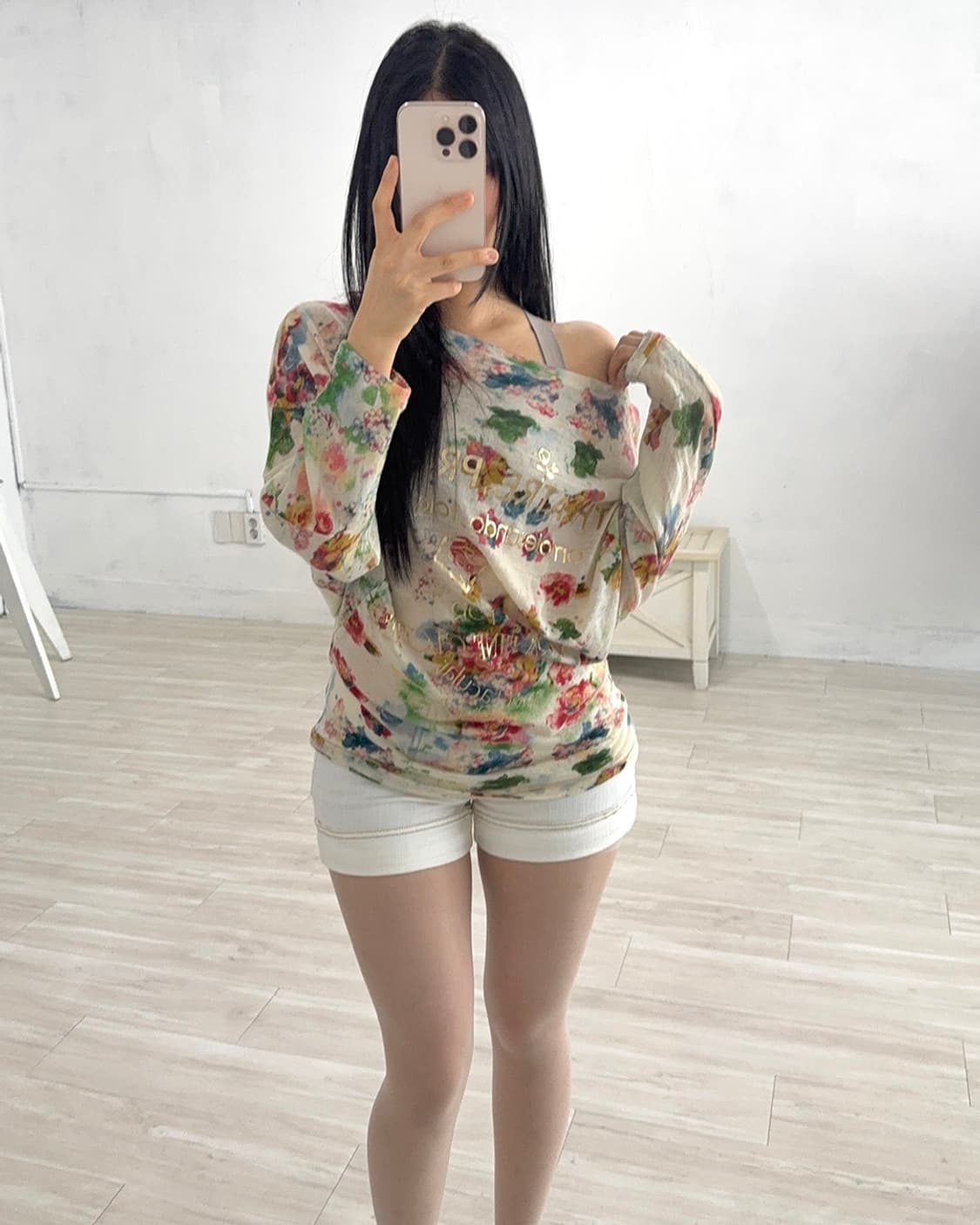 Floral Batwing Long Sleeve 상품이미지2