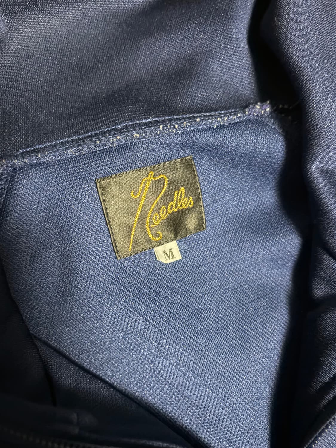 니들스 트랙자켓 폴리스무스 네이비 상품이미지4