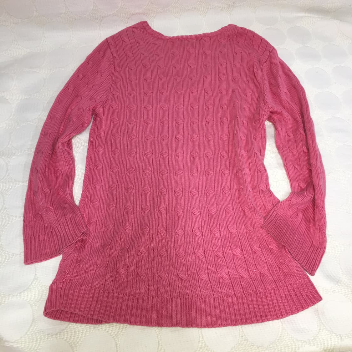 ralph lauren핑크 실크 니트 상품이미지5