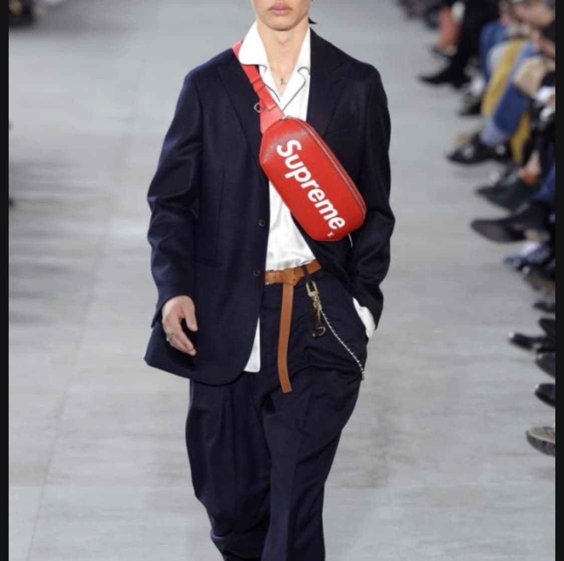 루이비통 슈프림 런웨이 남성 벨트 상품이미지3