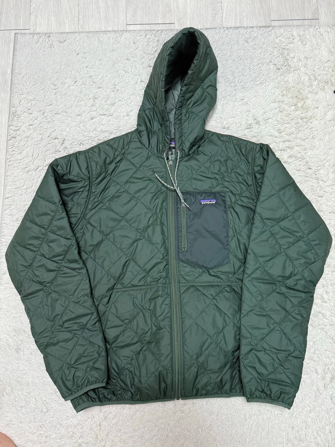 (XL)파타고니아 다이아몬트 퀼티드 후드 자켓 패딩 상품이미지1