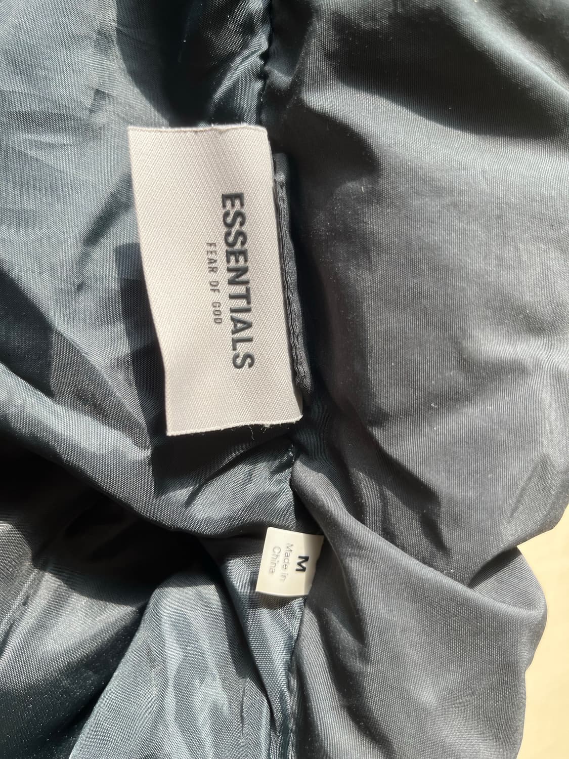 [M]20fw 피오갓 에센셜 푸퍼 퍼퍼 패딩 블랙 상품이미지5