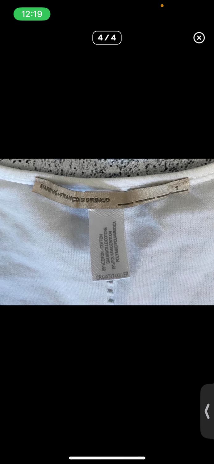 마리떼프랑소와저버 탑 화이트 상품이미지4