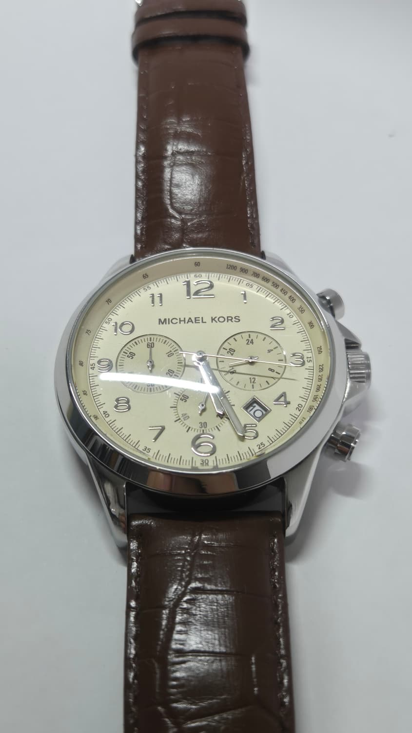 마이클 코어스 크로노그래프, 타키미터 베젤 남성시계 상품이미지2