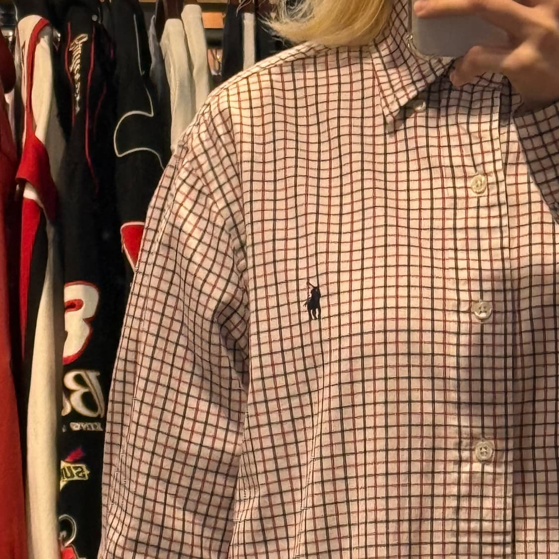 [No.9]Polo 폴로 체크 긴팔셔츠 상품이미지4